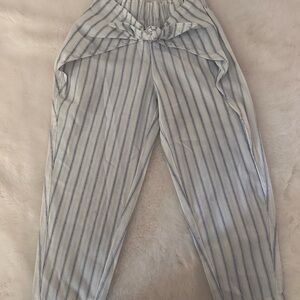 Habitual Blue and White Striped Pants